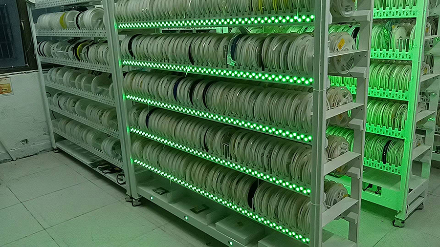 工厂企业仓库管理系统电子物料智能货架软件硬件PCBA方案定制开发
