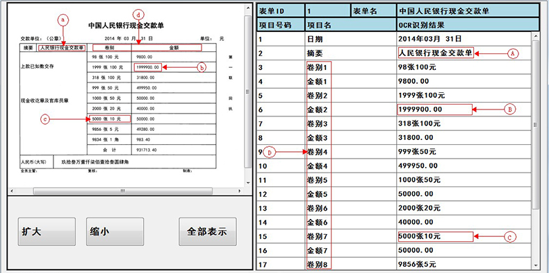 医院银行海关仓库登记保险金融财税单据表格信息OCR识别文字自动录入排版定制开发 医院银行海关仓库登记保险金融财税单据表格信息OCR识别文字自动录入排版定制开发